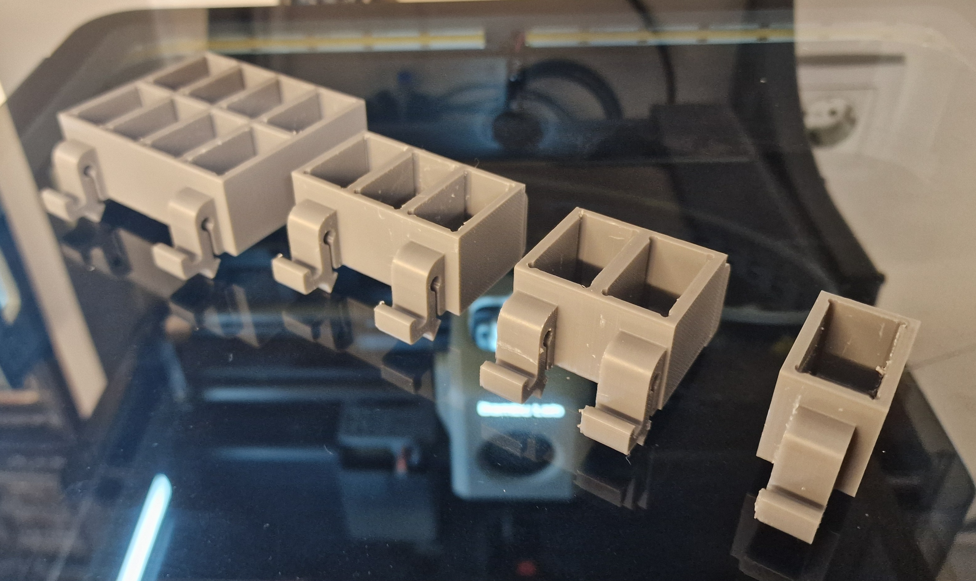 Klemmblock Halter für Trägerschiene ( wie WAGO) | Terminal block Holder