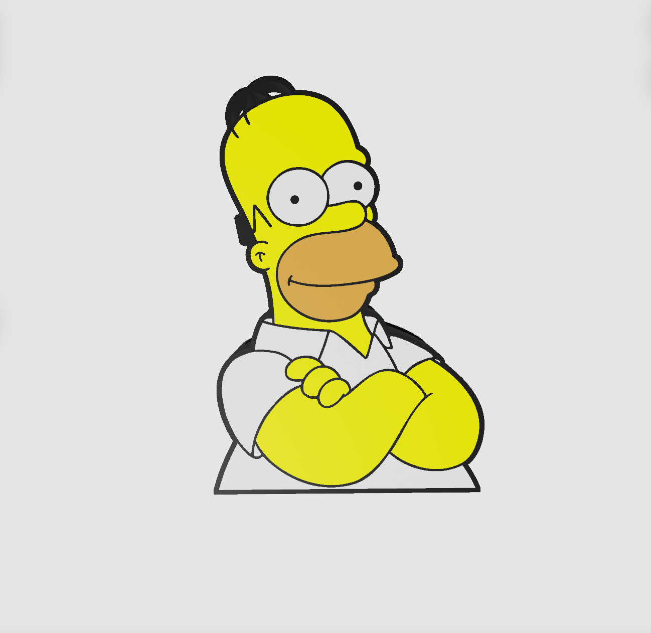 Homer Simpsons Lightbox Led Lamp