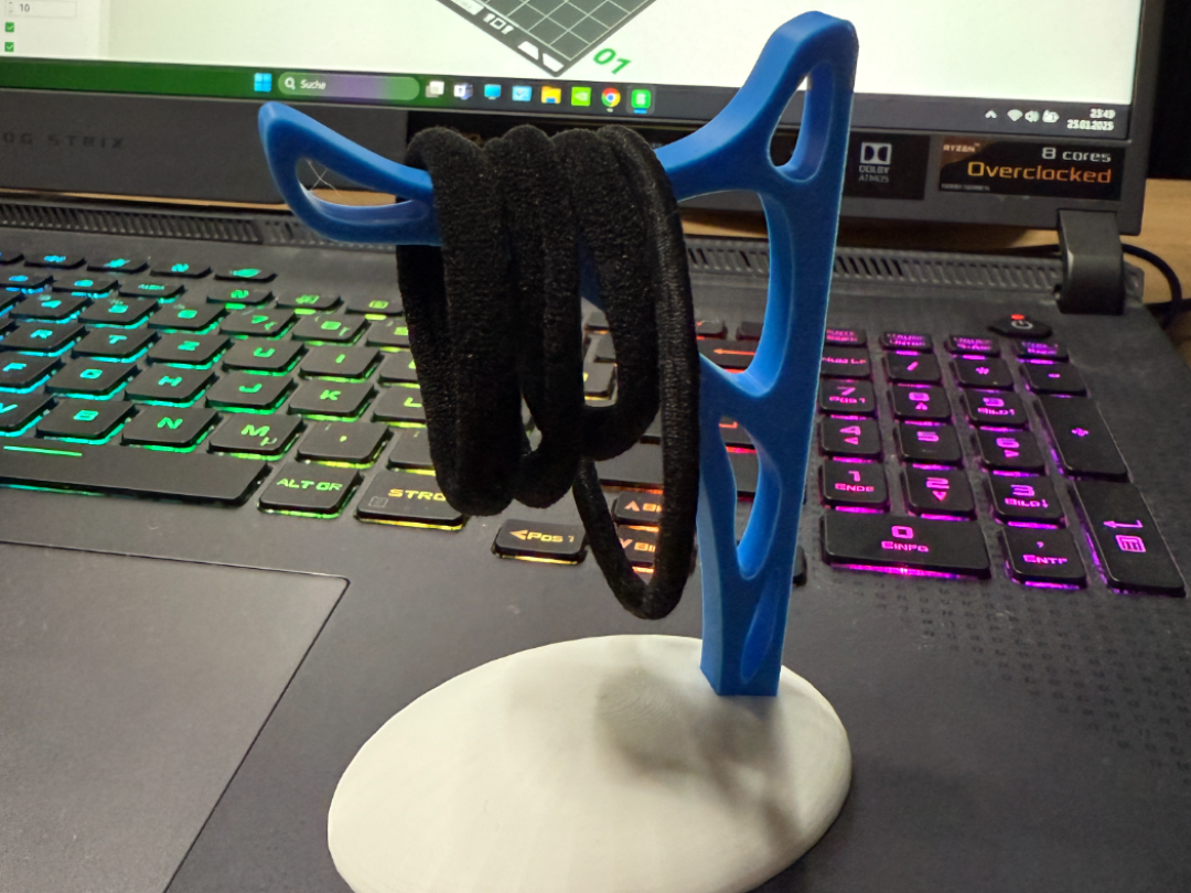 Hair tie rack
