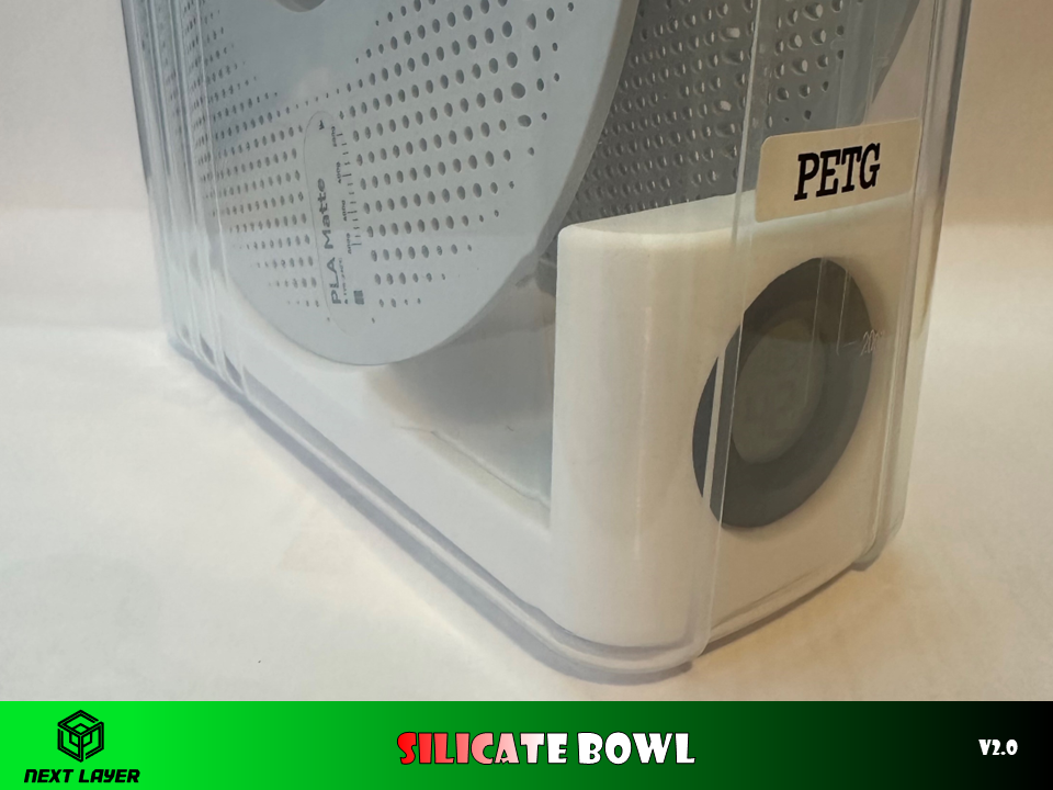 Silicate bowl