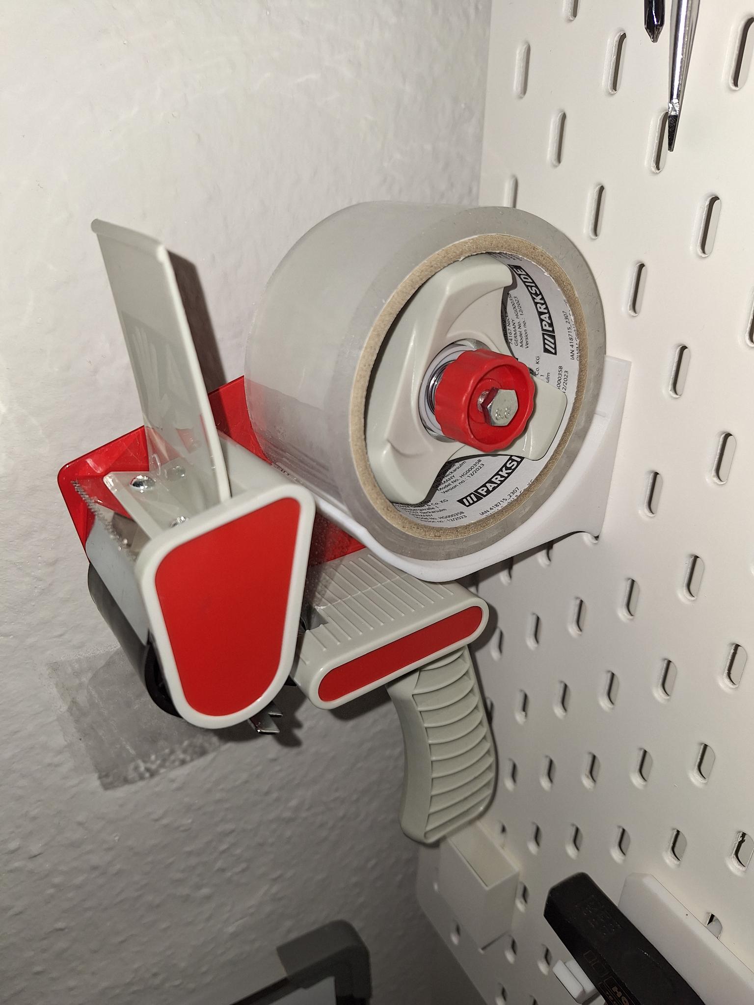IKEA Skadis Tape Gun Holder / Tape Dispenser