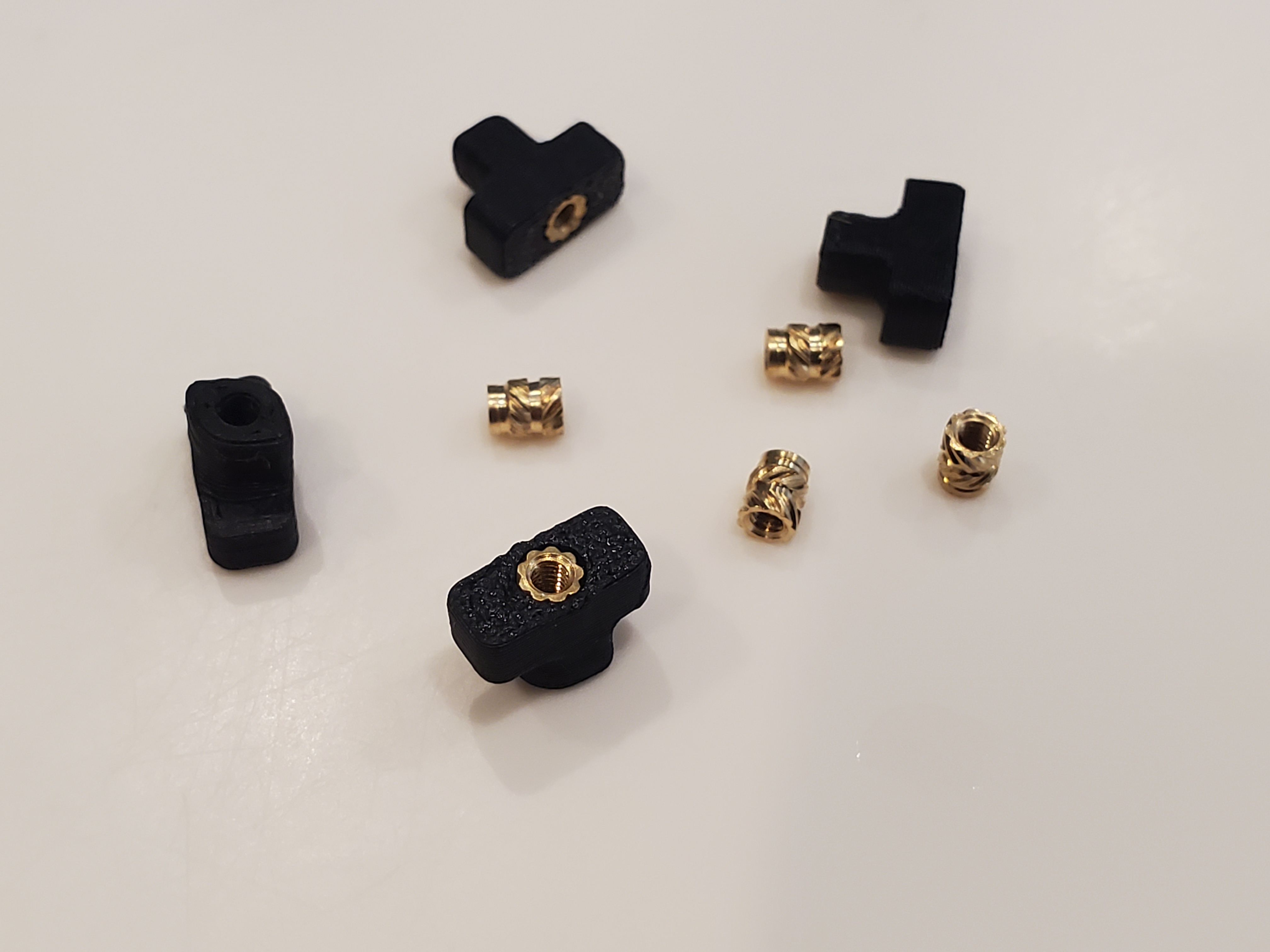 T-Nuts Mounting System for Ikea Skadis Pegboards