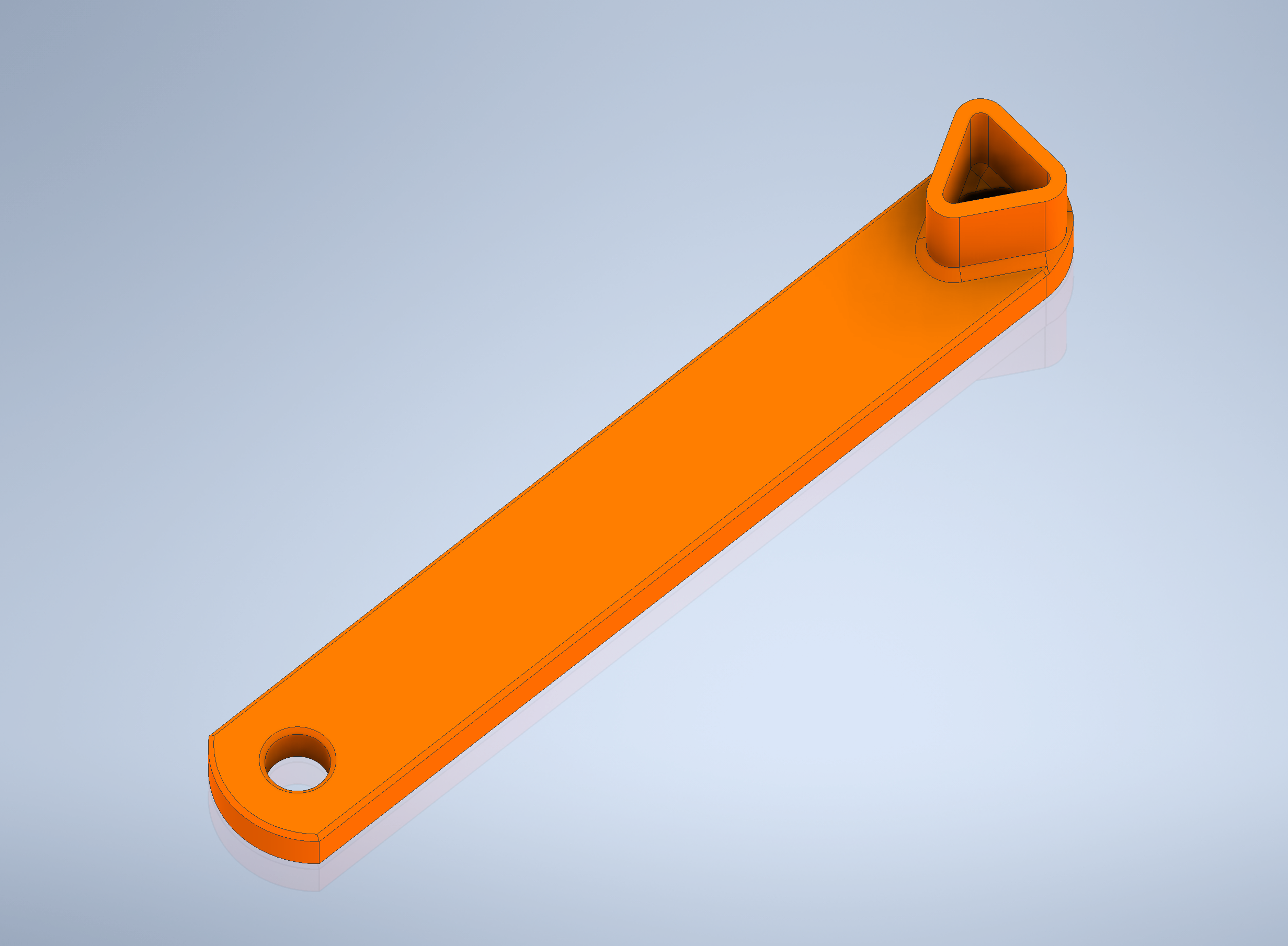Bollard key 17 mm
