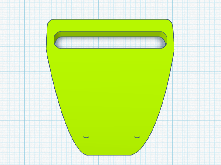 Clamp for Leatt Knee Guards - Simple no Skull