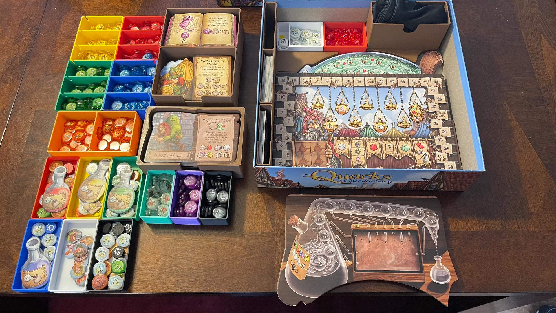 Quacks of Quedlinburg Box Inserts + all expansions