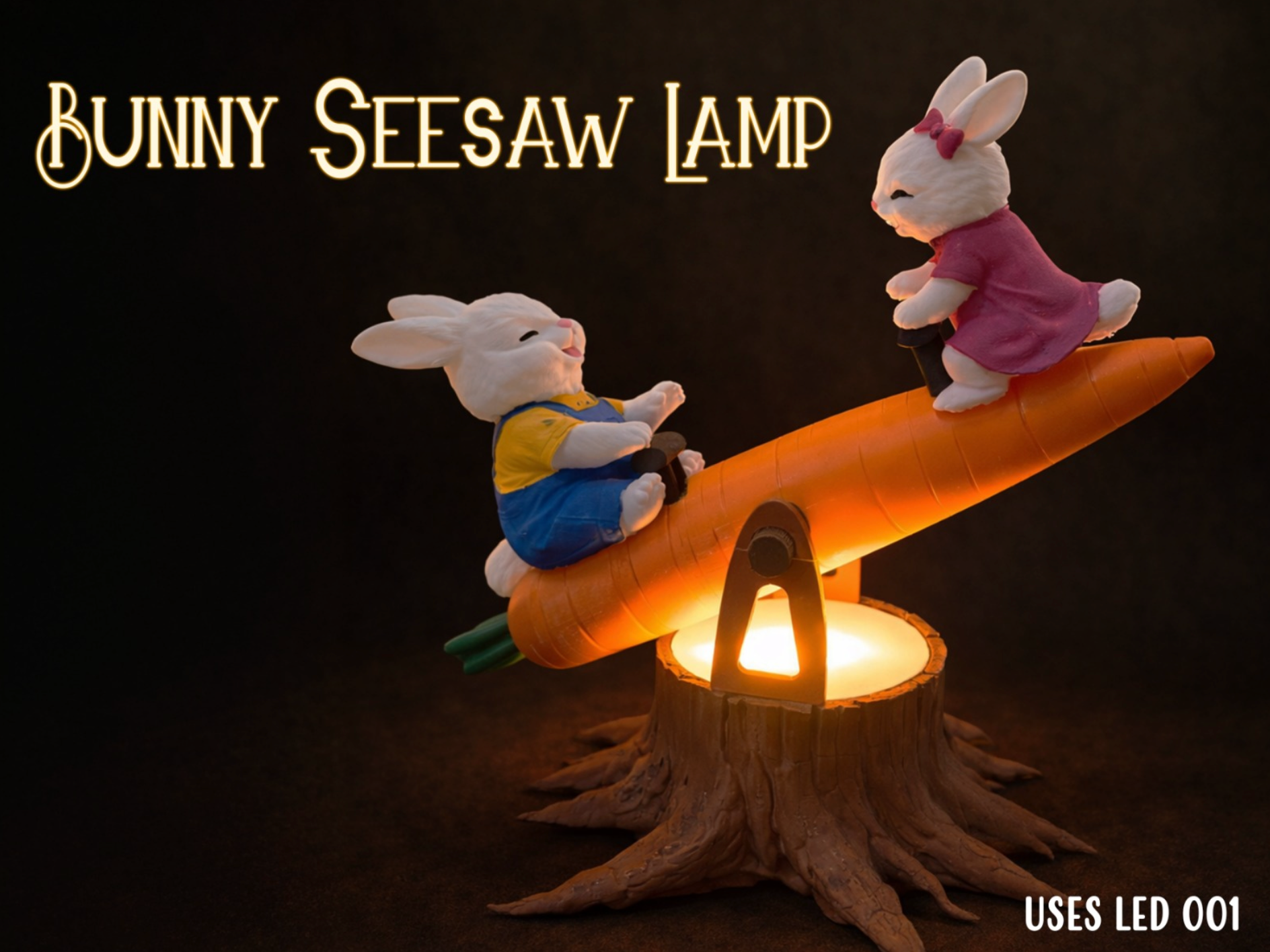 Bunny SeeSaw Lamp
