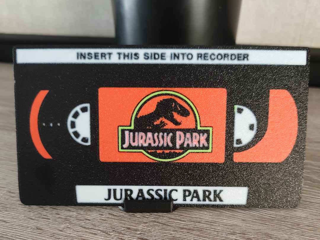 Jurassic Park VHS Decor
