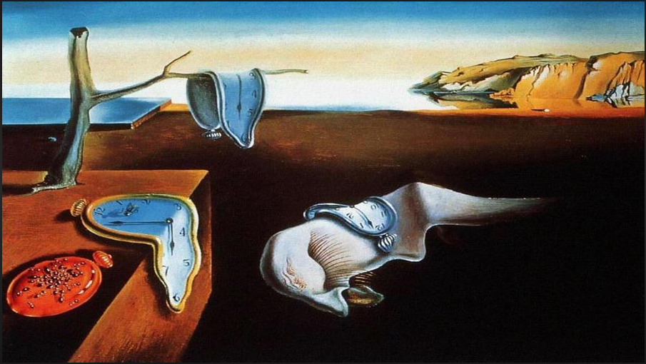 Persistence of memory lithophane