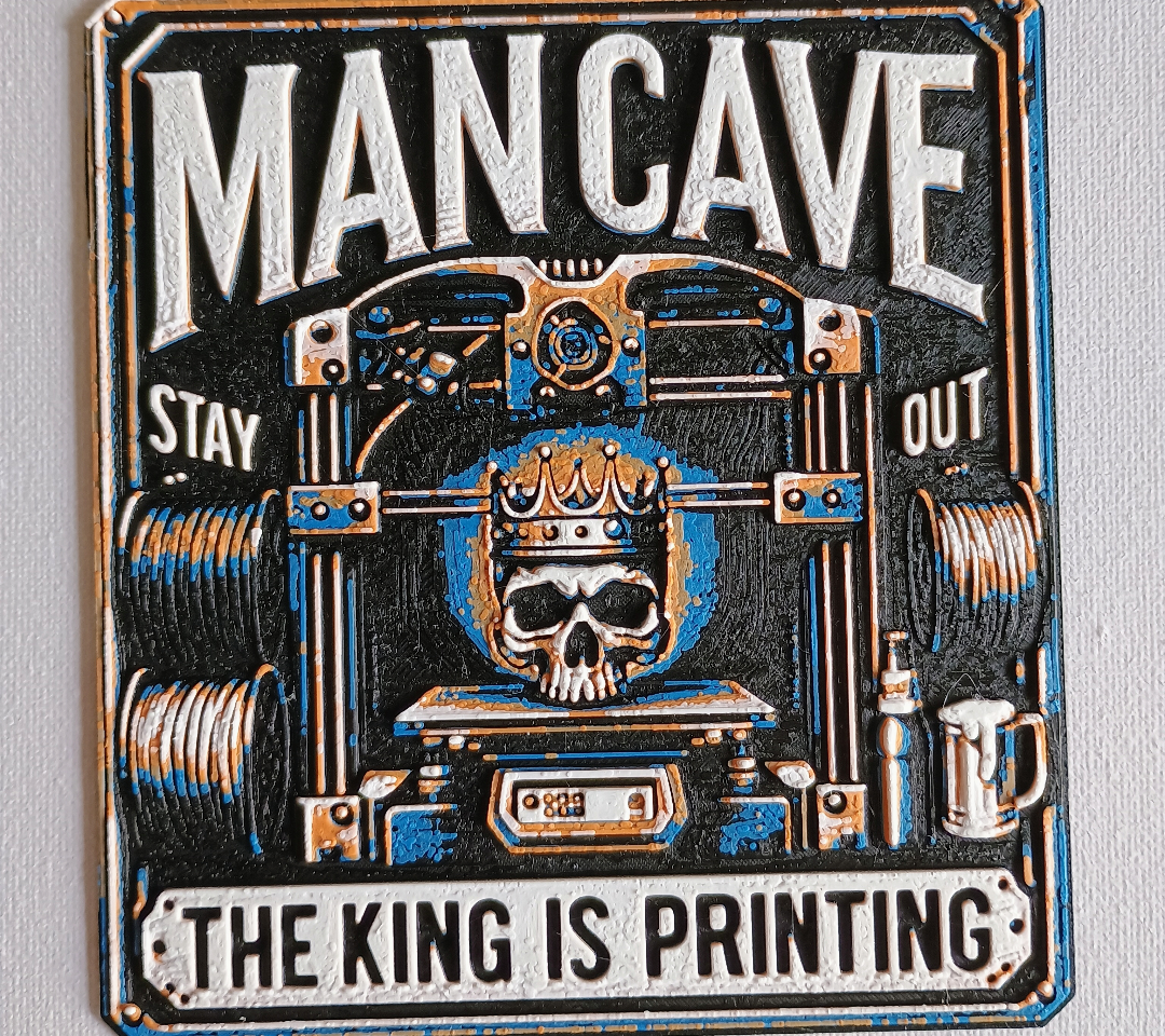 Mancave sign