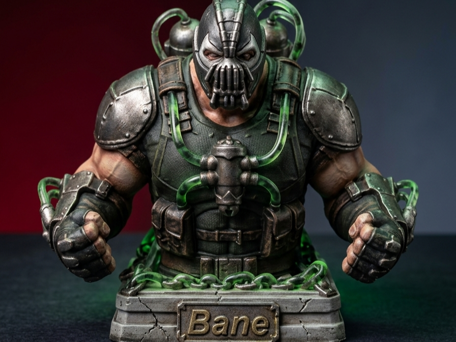 DC Comics Bane Bust - Arkham Style Villain