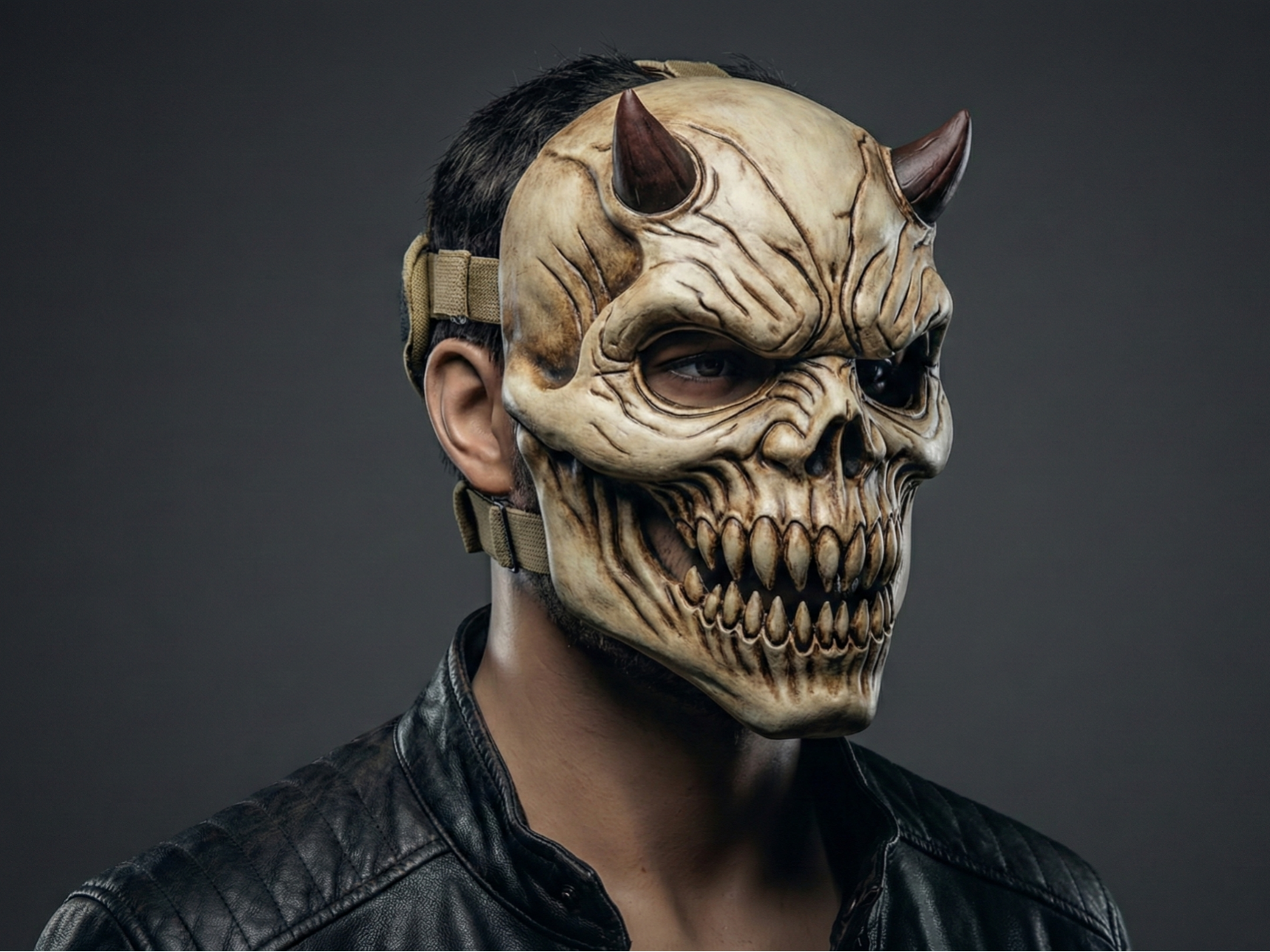 TDC OniForge – Infernal Skullmask Samurai Oni Mask