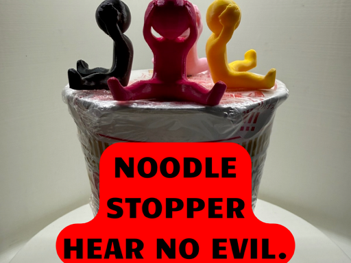 Noodle Stopper Hear No Evil