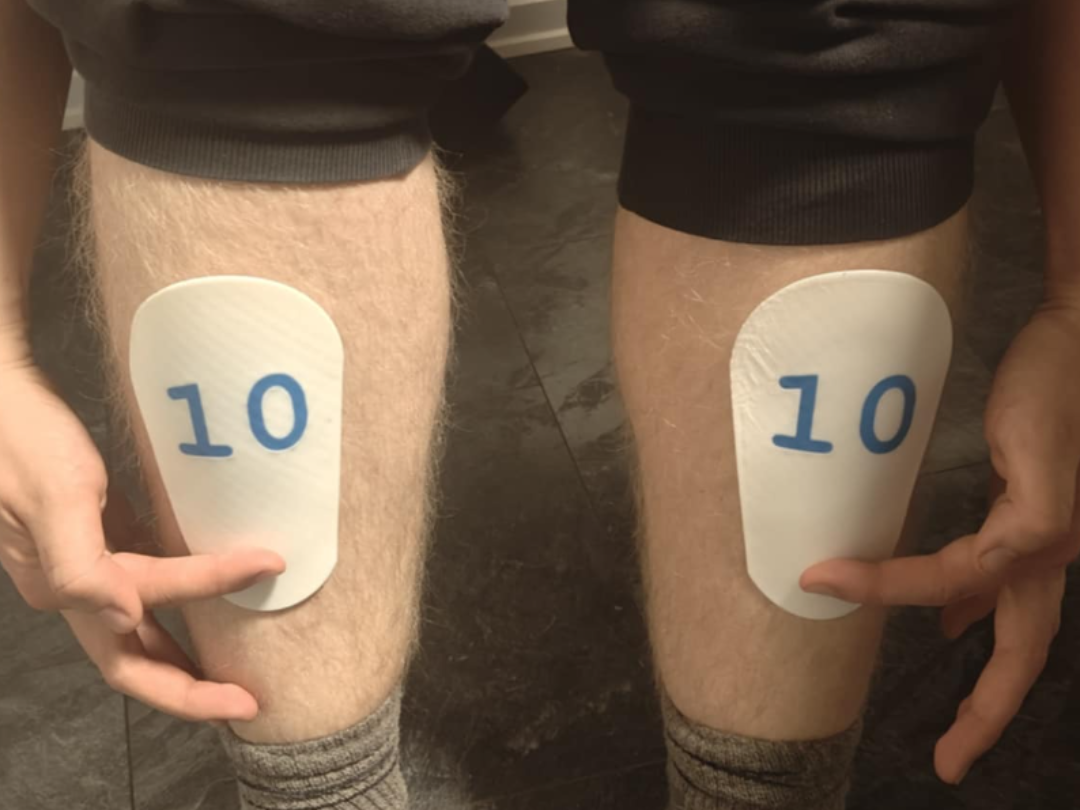 Perfect fit shin guards