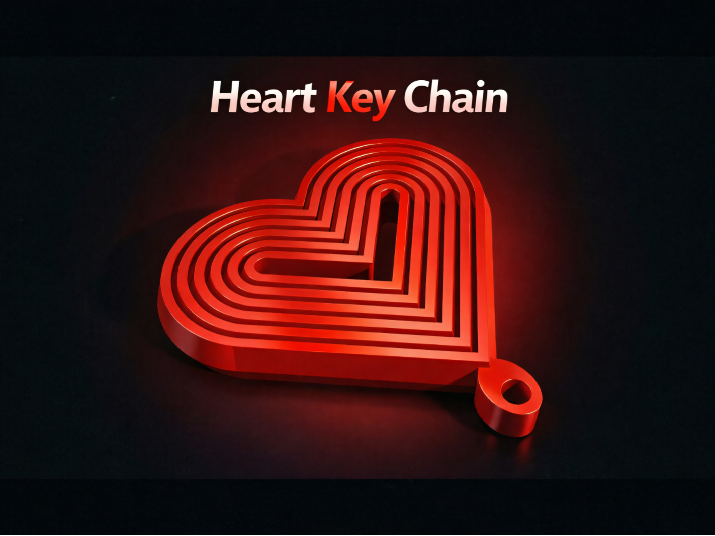 Heart Keychain Fridget