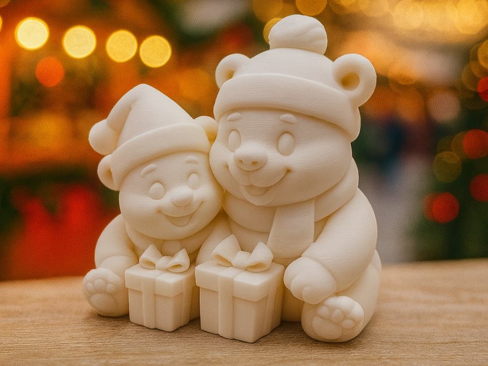 Geschenkbaeren Winterfreude Duo