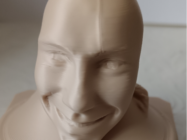 Rick – Stylized Portrait Bust Statue