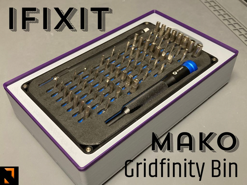 Ifixit Mako Gridfinity Bin