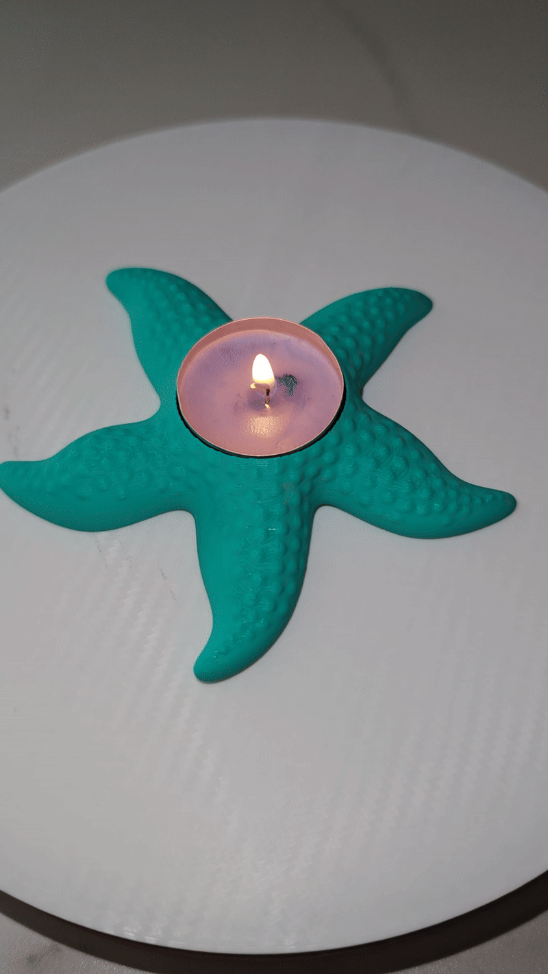 Portavelas Estrella de Mar
