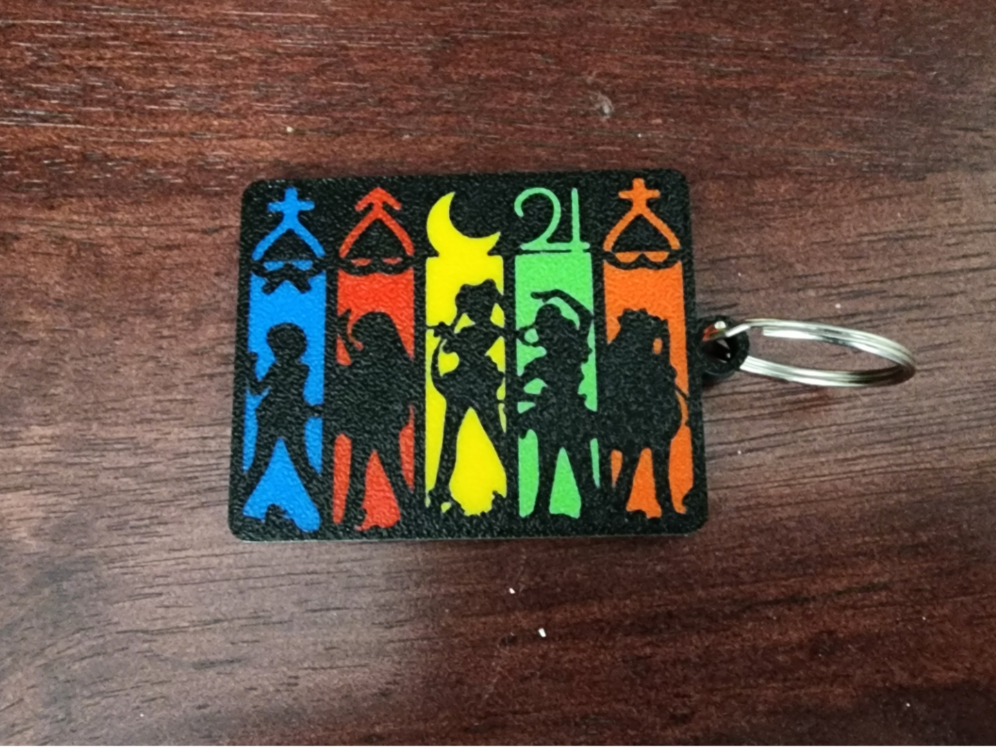 Sailor Moon Silhouette (6 Colors) - Keychain