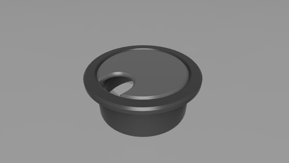 Cable Entry for desk (PARAMETRIC)