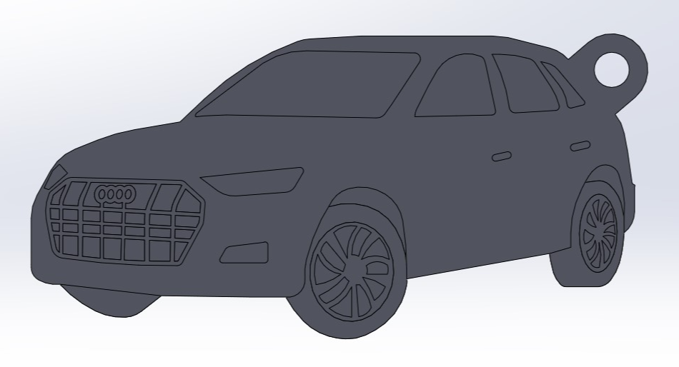 AUDI Q5 keychain