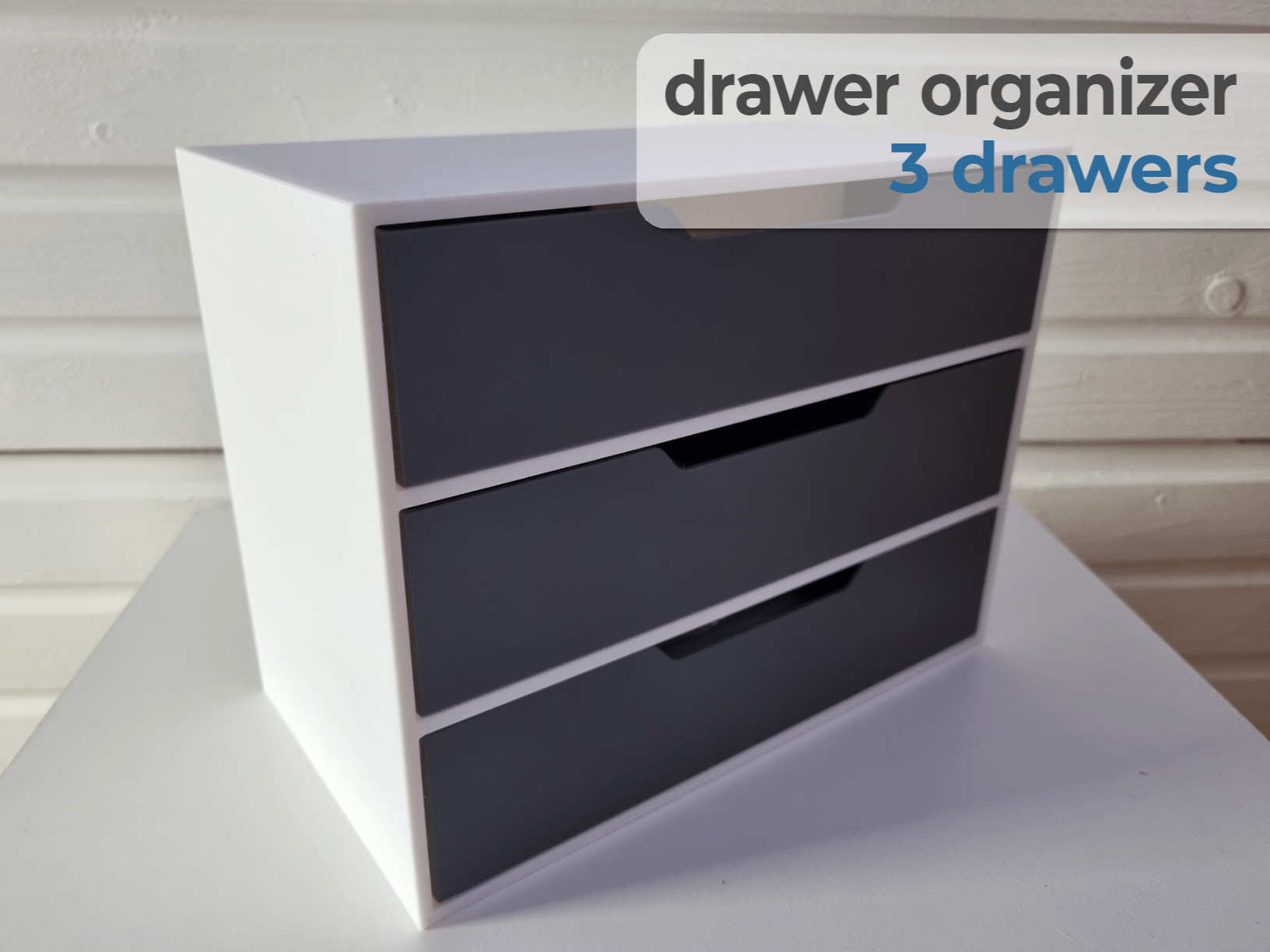 3 Schubladen Organizer