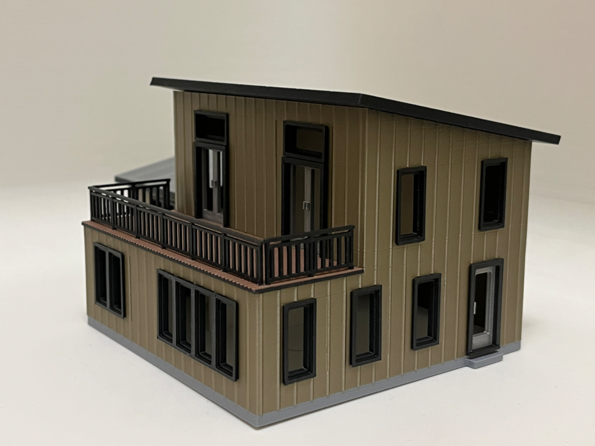 Beach Cottage HO and N Scale