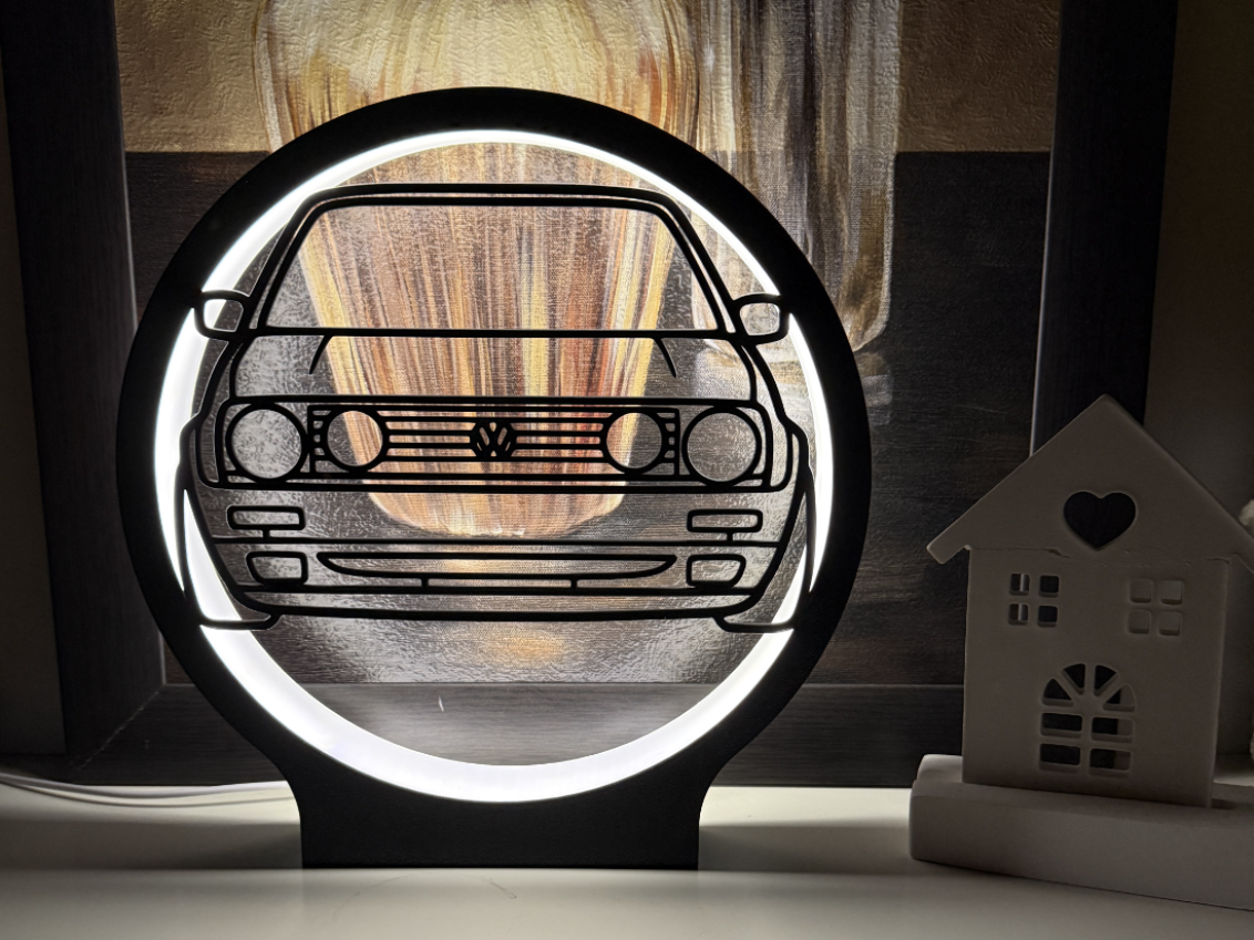 Lampe - Leuchtring " VW Golf 2" (Kein AMS/ NO AMS)