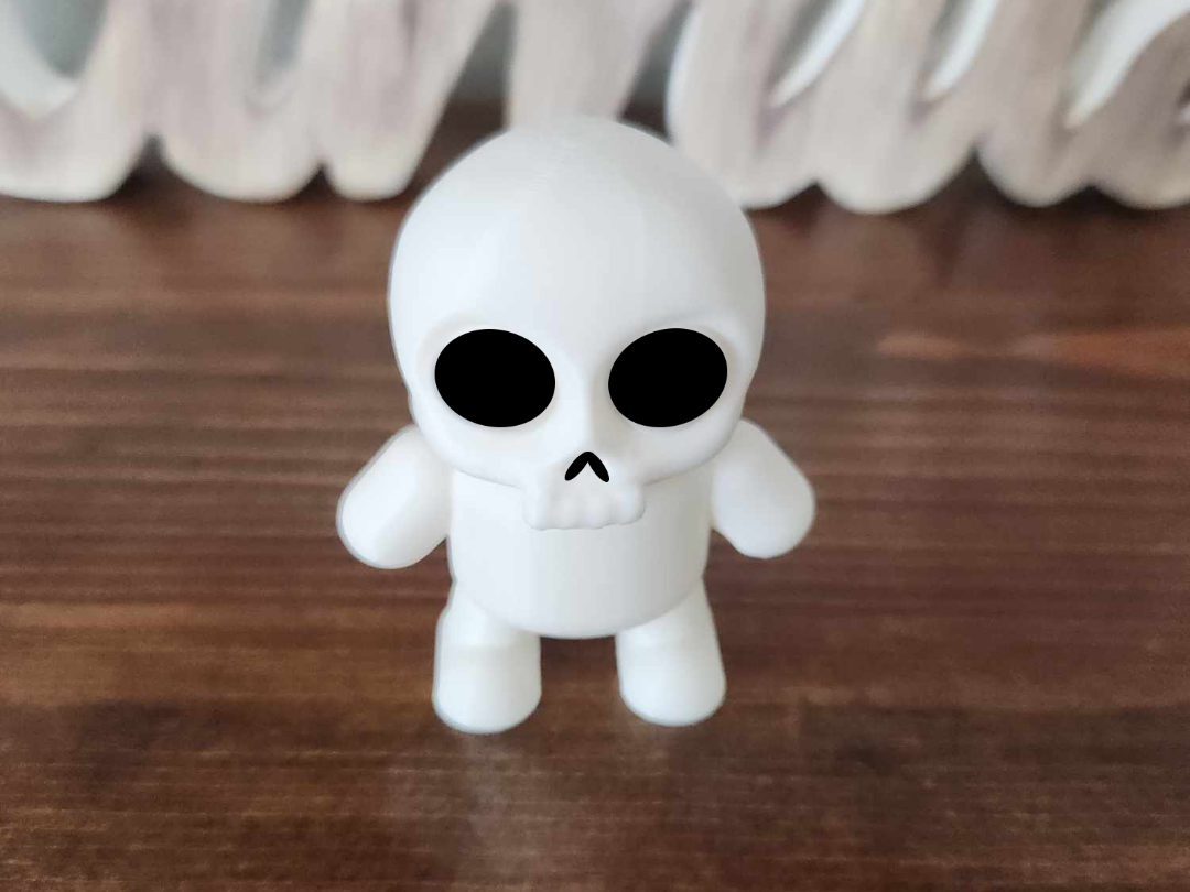Cute Chibi Skeleton Boy