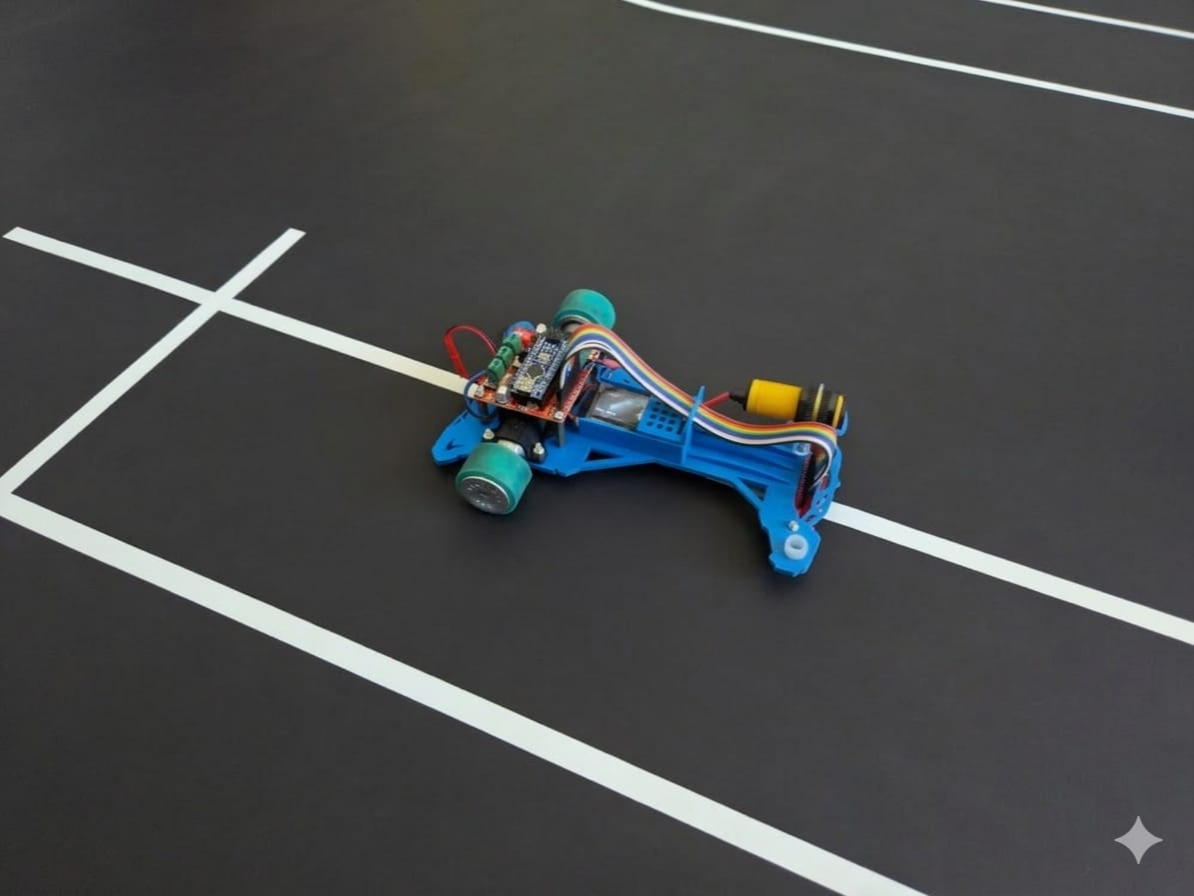 Kaçgan high-speed line-following robot chassis