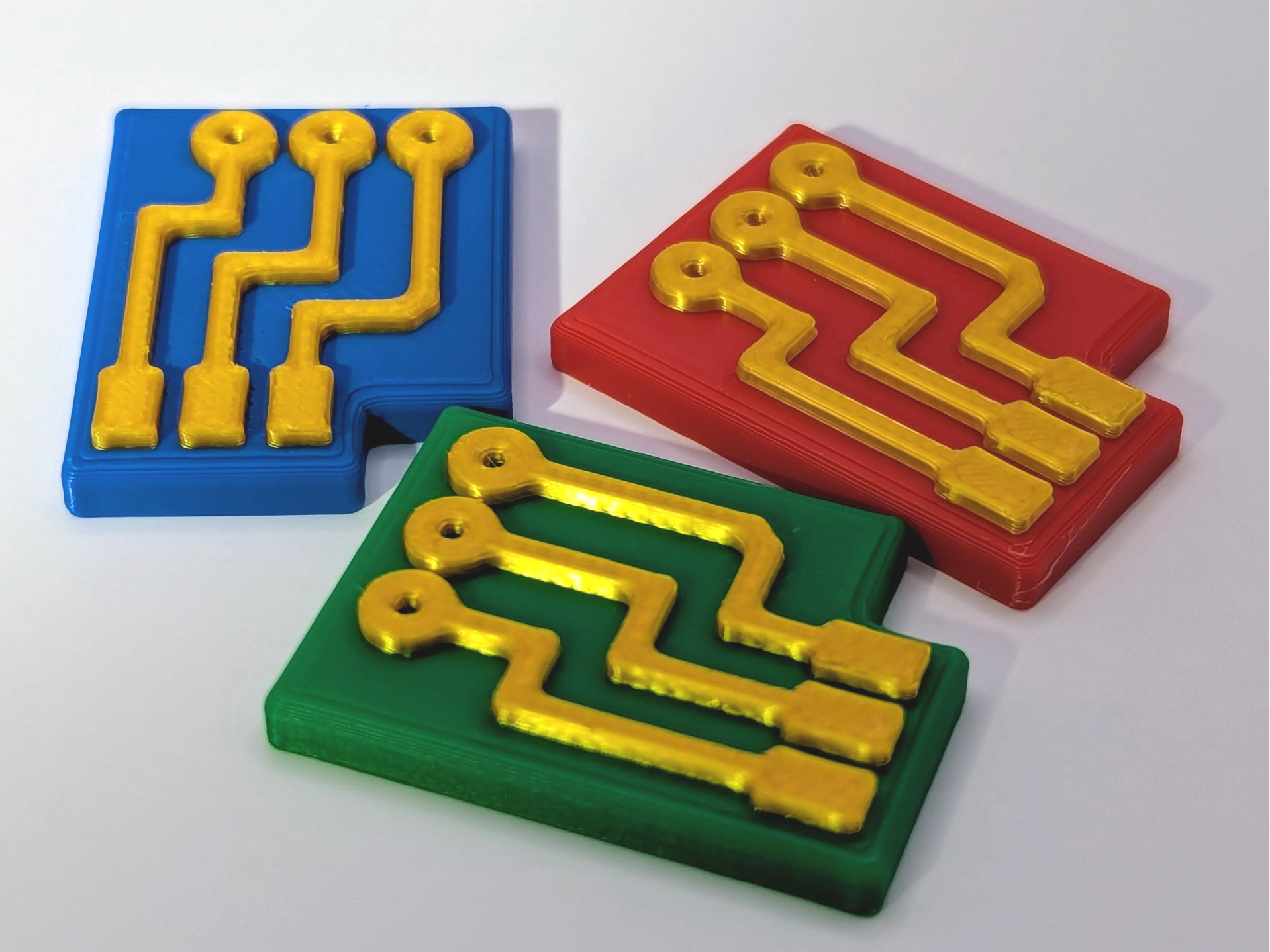 Factorio Circuit Chips Fridge Magnets