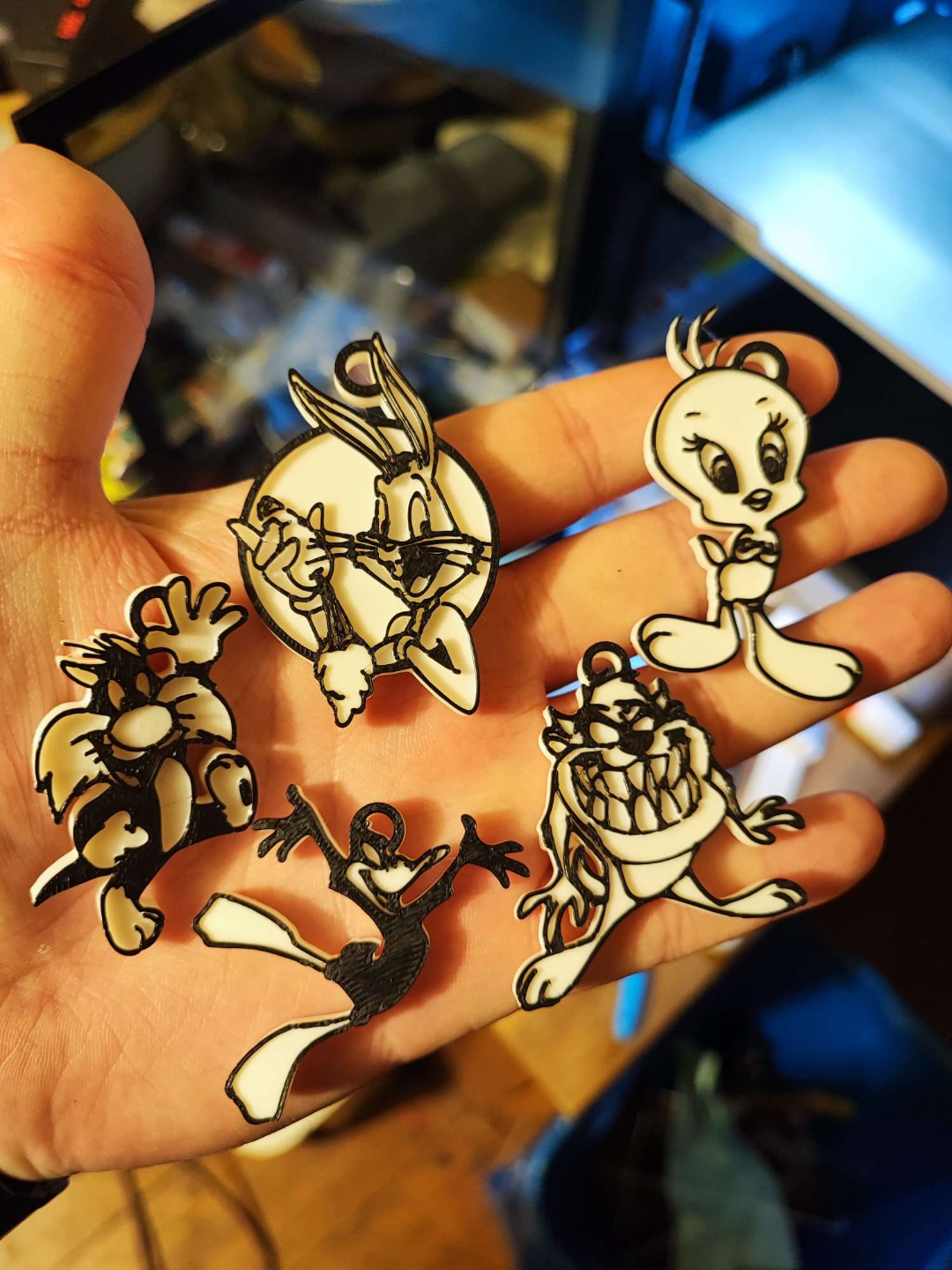 Looney Tunes keychain