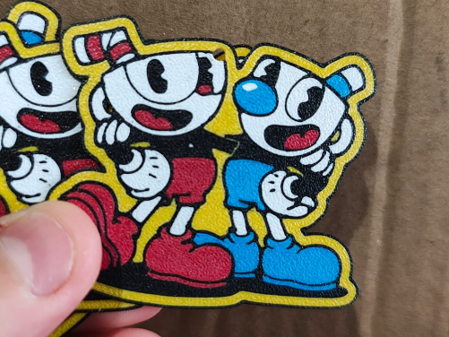 CUPHEAD  MUGMAN KEYCHAIN - CHAVEIRO