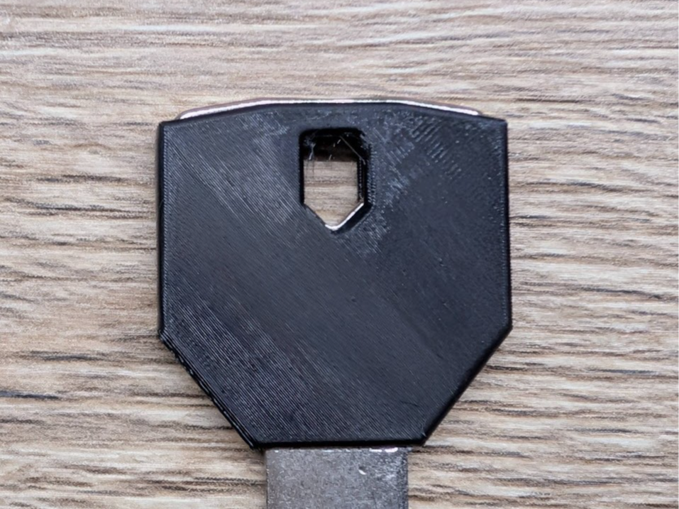 Key cover FAB / Rozlišovák na klíče FAB 25x25 mm