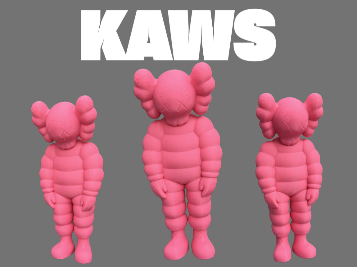 Kaws "What Party' Chum Figure Large - Fast Print