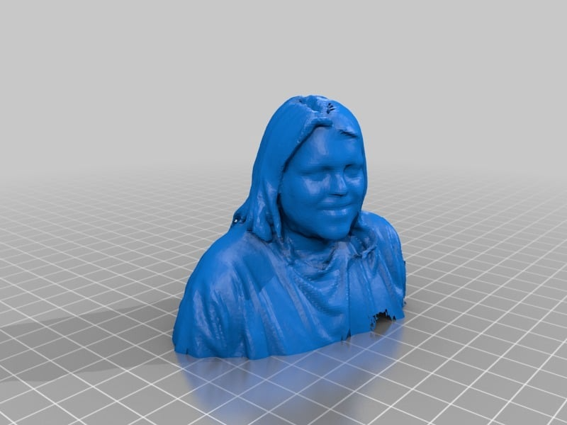 JL Buste 3D scan (with Iphone4)