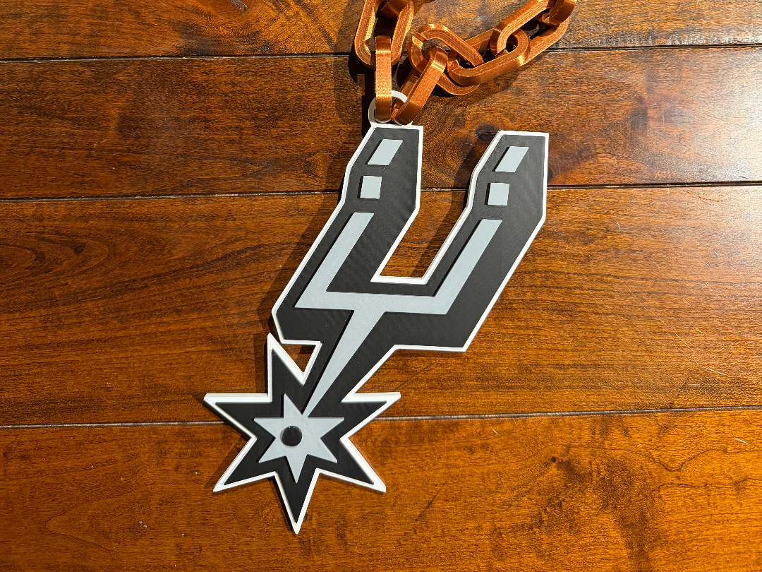San Antonio Spurs Big Logo for Necklace
