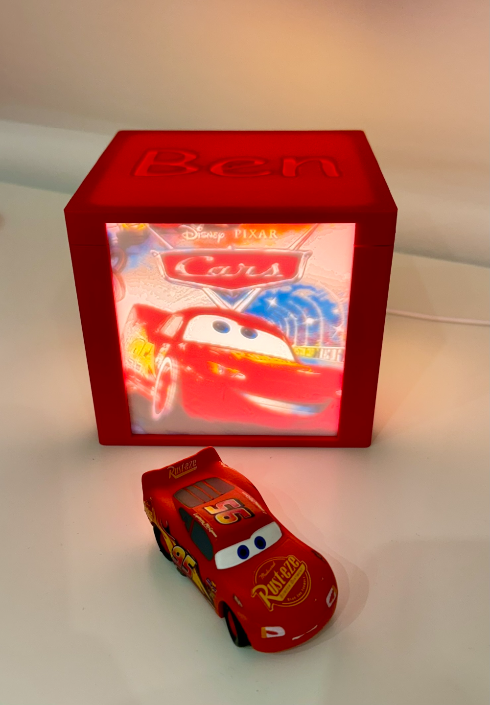 Lithophane Lamp for LED Kit-001 Fireman Sam | Cars