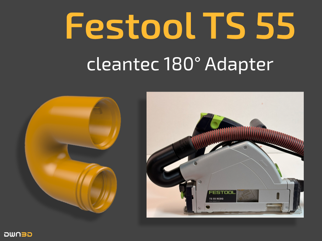 Festool TS 55 - cleantec 180° Adapter
