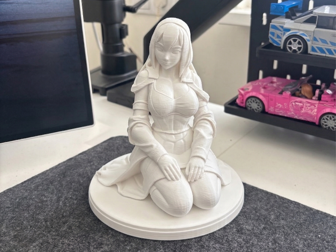 Battle Maiden Anime Figure | Warrior Girl Statue