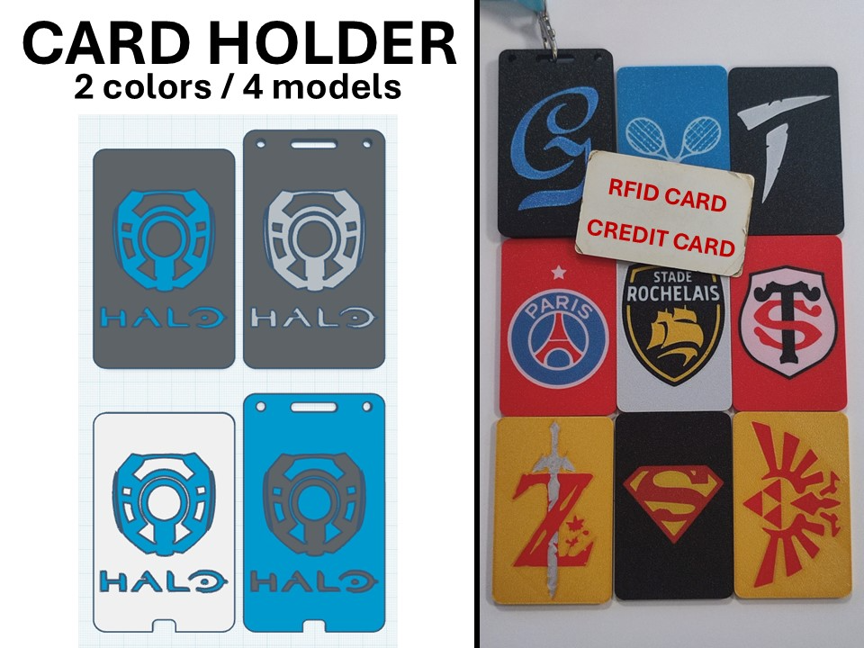 Card holder - HALO - 4