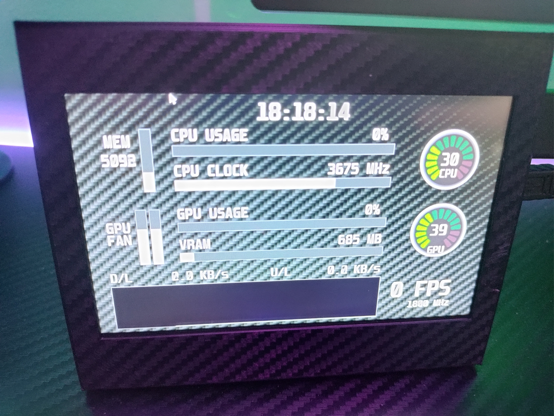 5 inch LCD case - HDMI