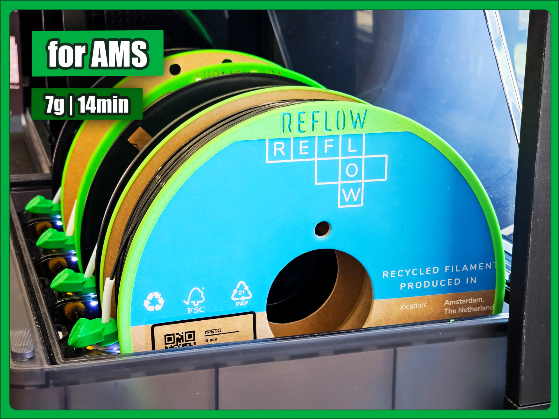 Reflow Cardboard Spool Adapter