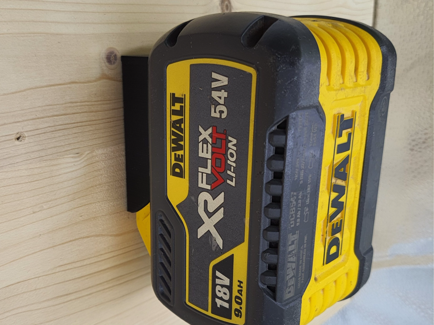 Dewalt 18V 54V flexvolt Akkuhalter