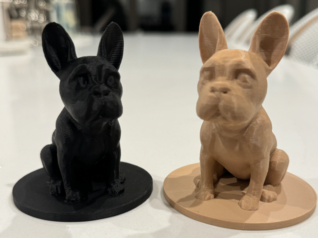 French Bulldog Paperweight Dog Replica, Frenchie