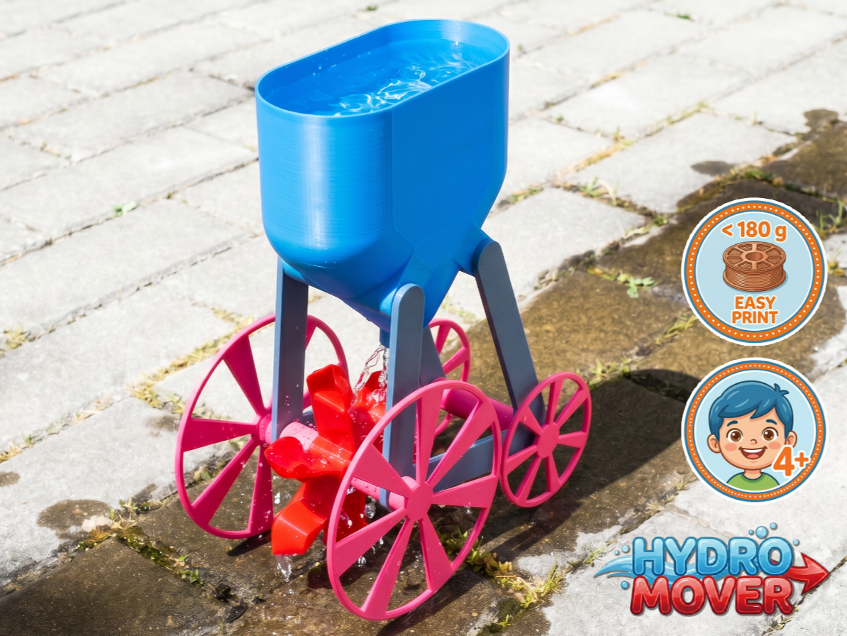 HydroMover - The Water Powered Toy Car