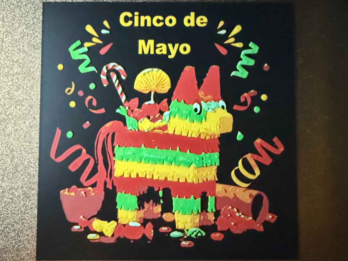 Cinco de Mayo HueForge Painting