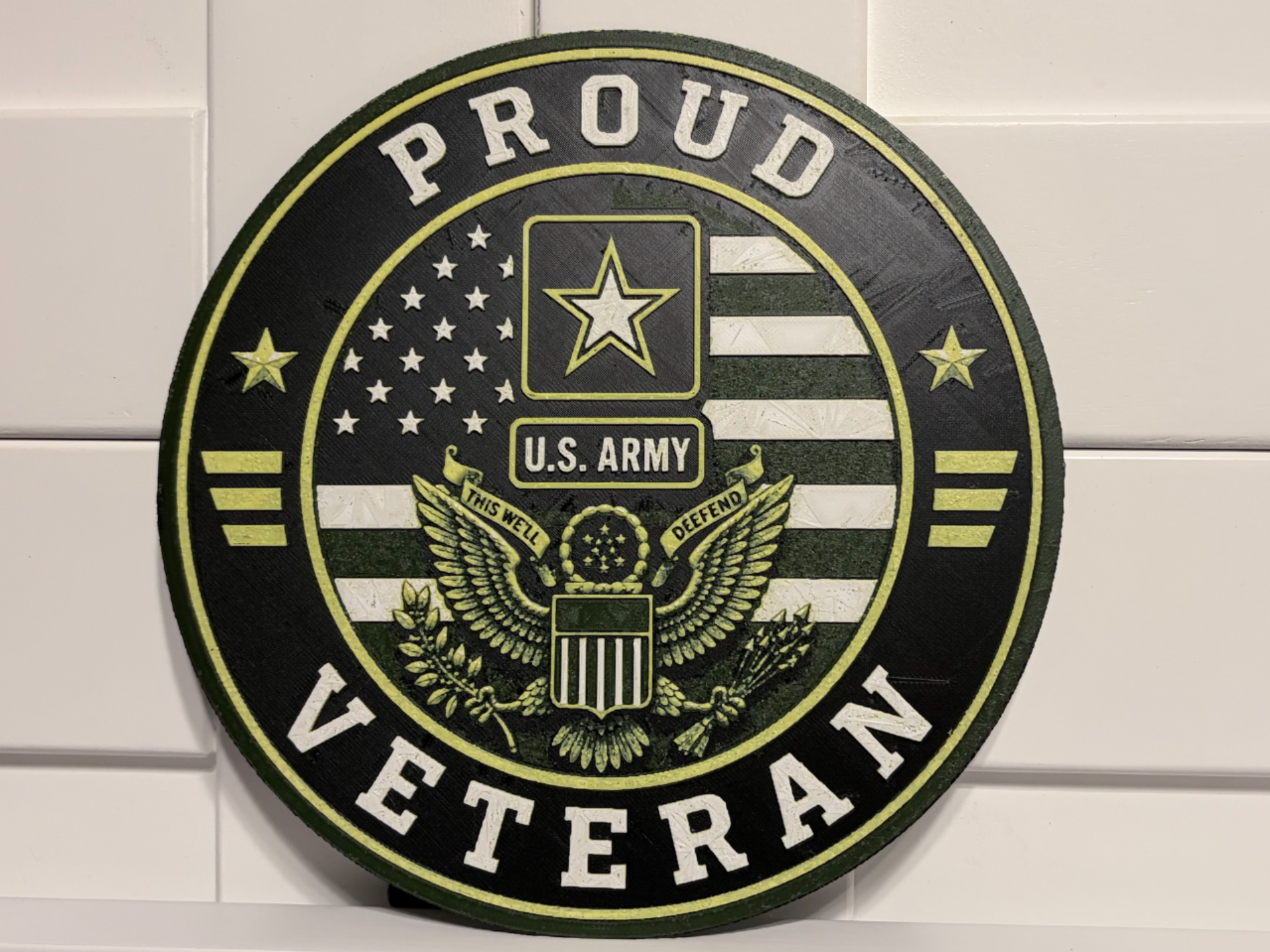 Proud Army Veteran - Traditional Series
