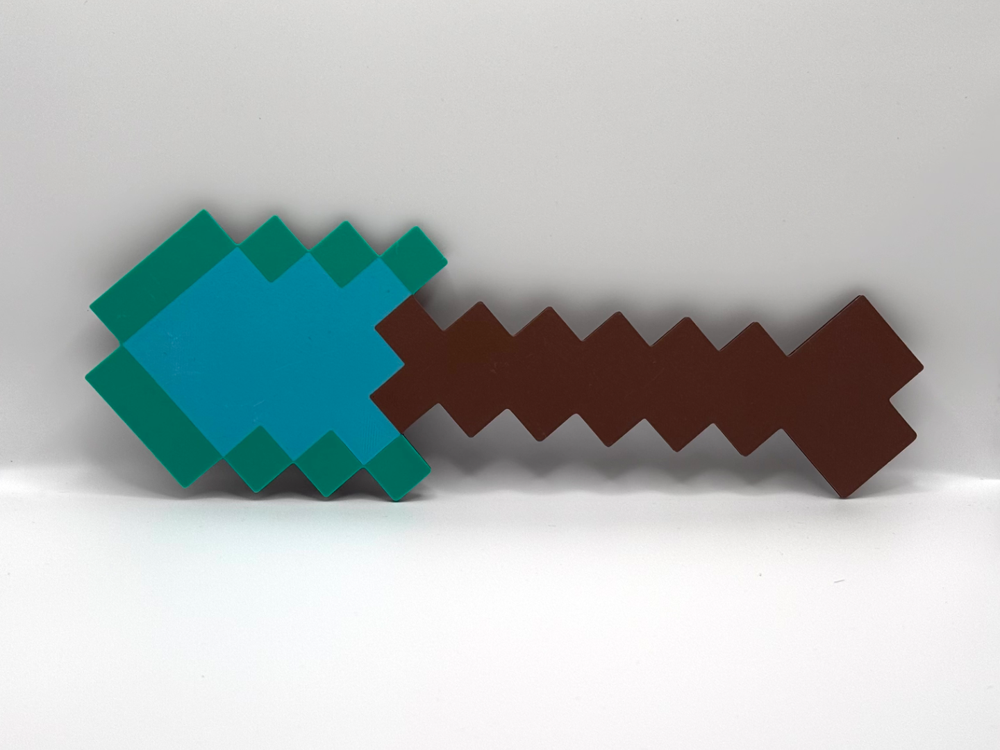 Minecraft Diamond Shovel Wall Art