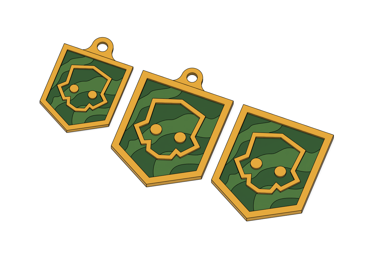 Viper Commandos Keychain/Badge